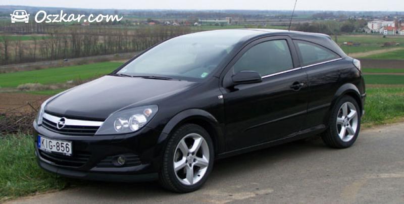 Opel Astra h 2007 черная